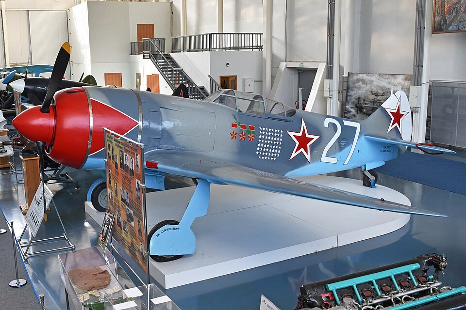 Lavochkin La-7 fighter, preserved example