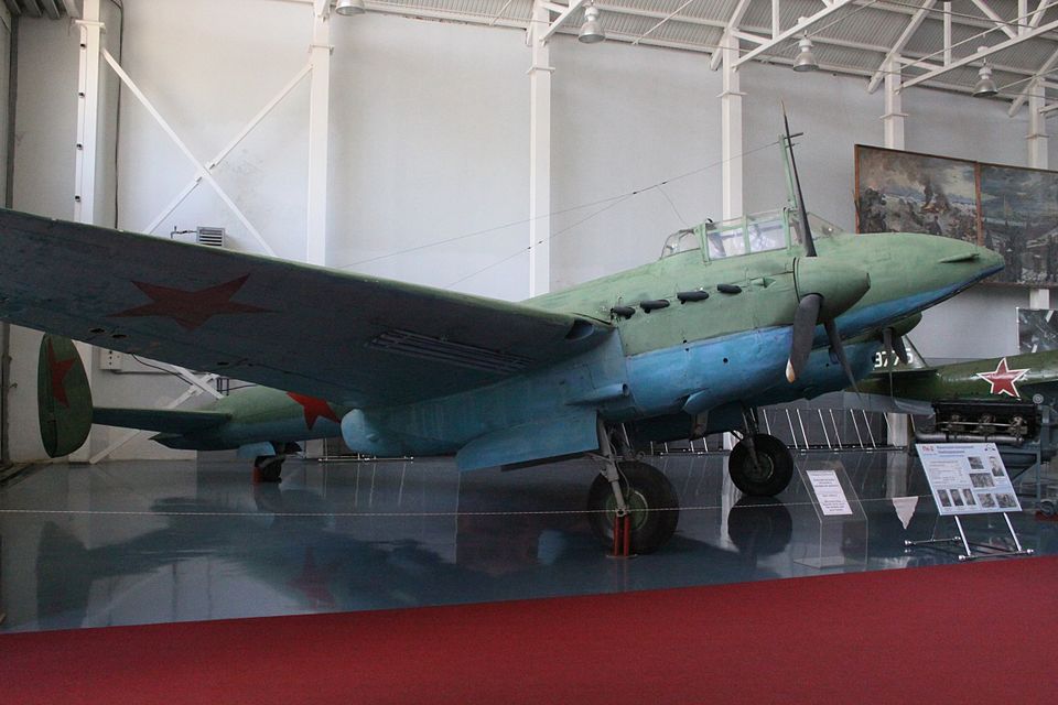 Petlyakov Pe-2 dive bomber