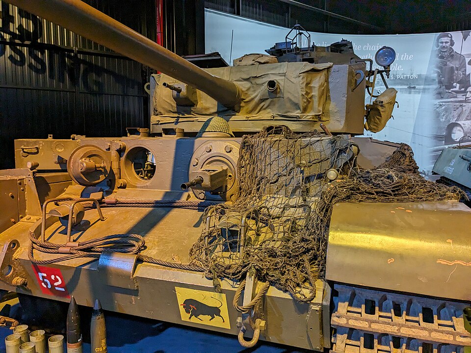 Comet A34 cruiser tank, preserved example