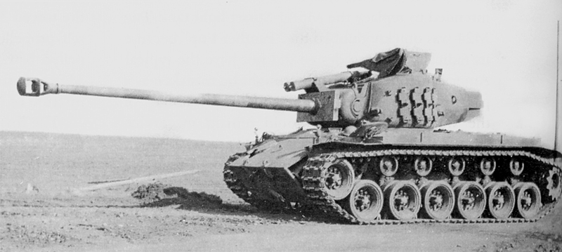 T26E4 Super Pershing, the up-armored one-off, 1945