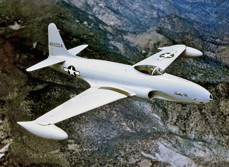 Lockheed P-80 Shooting Star jet fighter