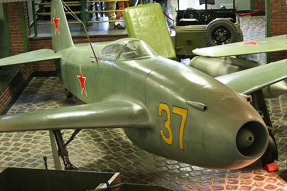 Yakovlev Yak-15 jet fighter, preserved example