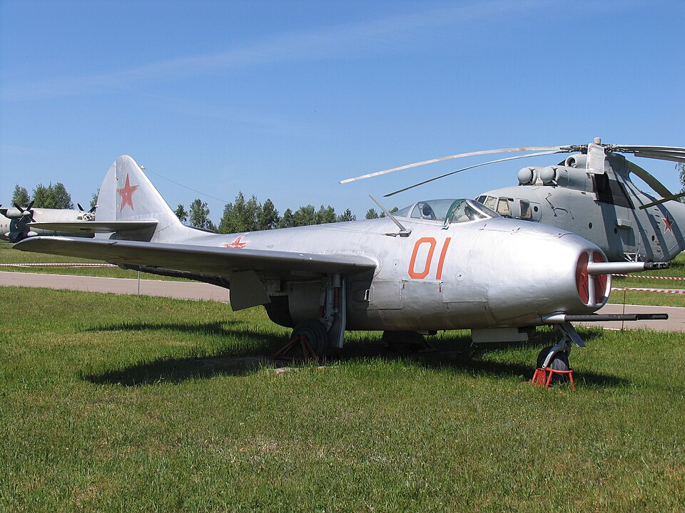Mikoyan-Gurevich MiG-9 at the Central Air Force Museum, Monino