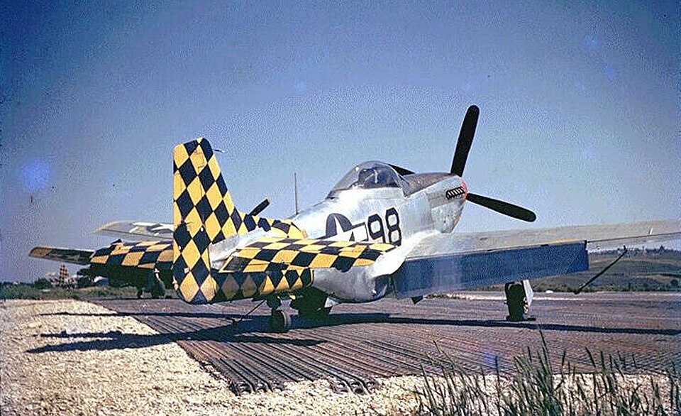 P-51D Mustangs of the 325th Fighter Group, Italy, 1945