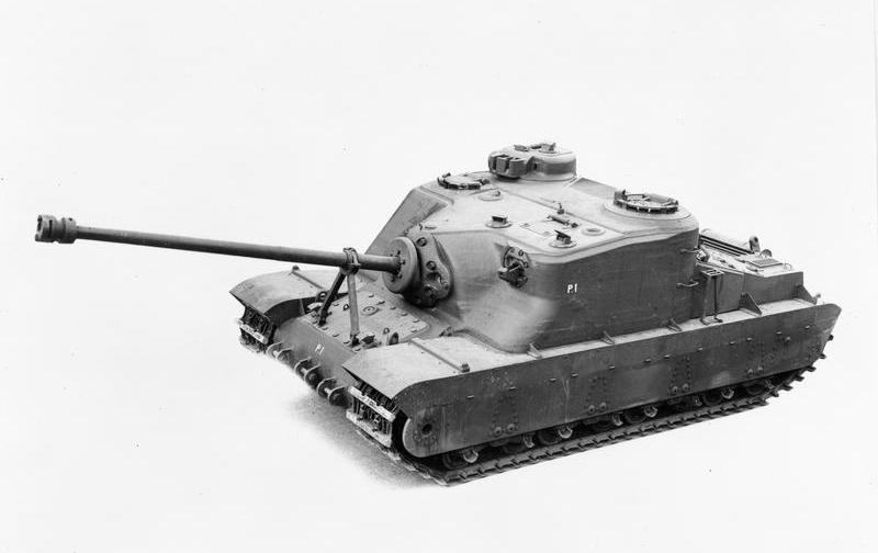 Tortoise A39 heavy assault tank, IWM photograph